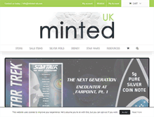 Tablet Screenshot of minted-uk.com